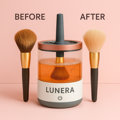 LUNERA™ Automatic Makeup Brush Cleaner – Deep Clean in Seconds